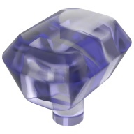 Lego kámen nekonečna, průhledná purpurová (36451a TRANS-PURPLE)